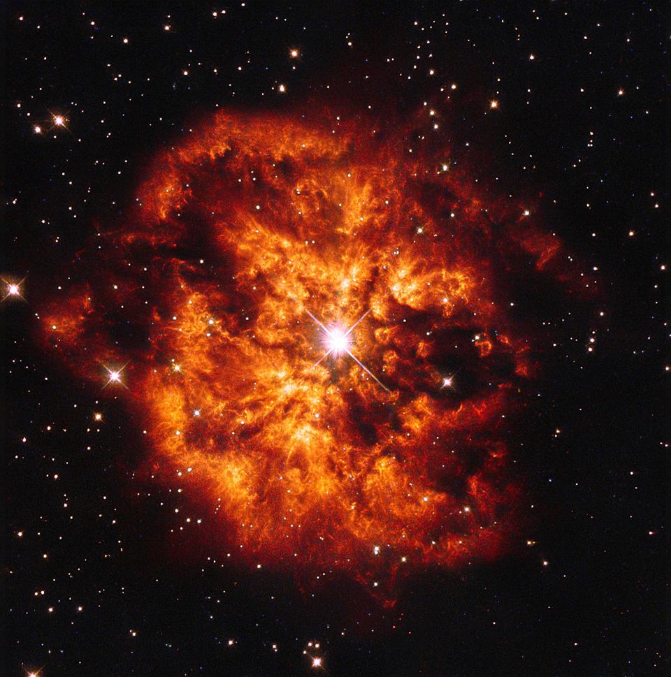 Hubble WR124