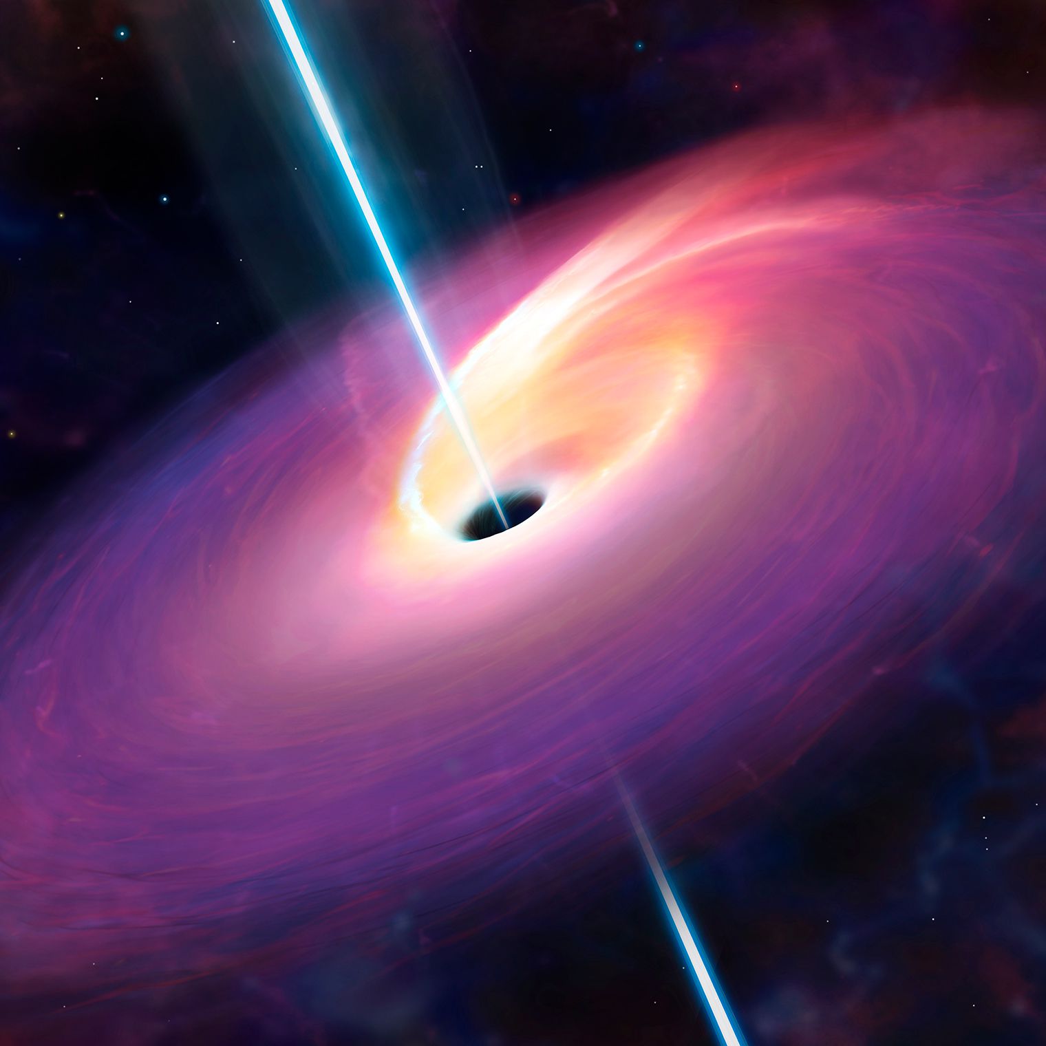 black hole in our universe