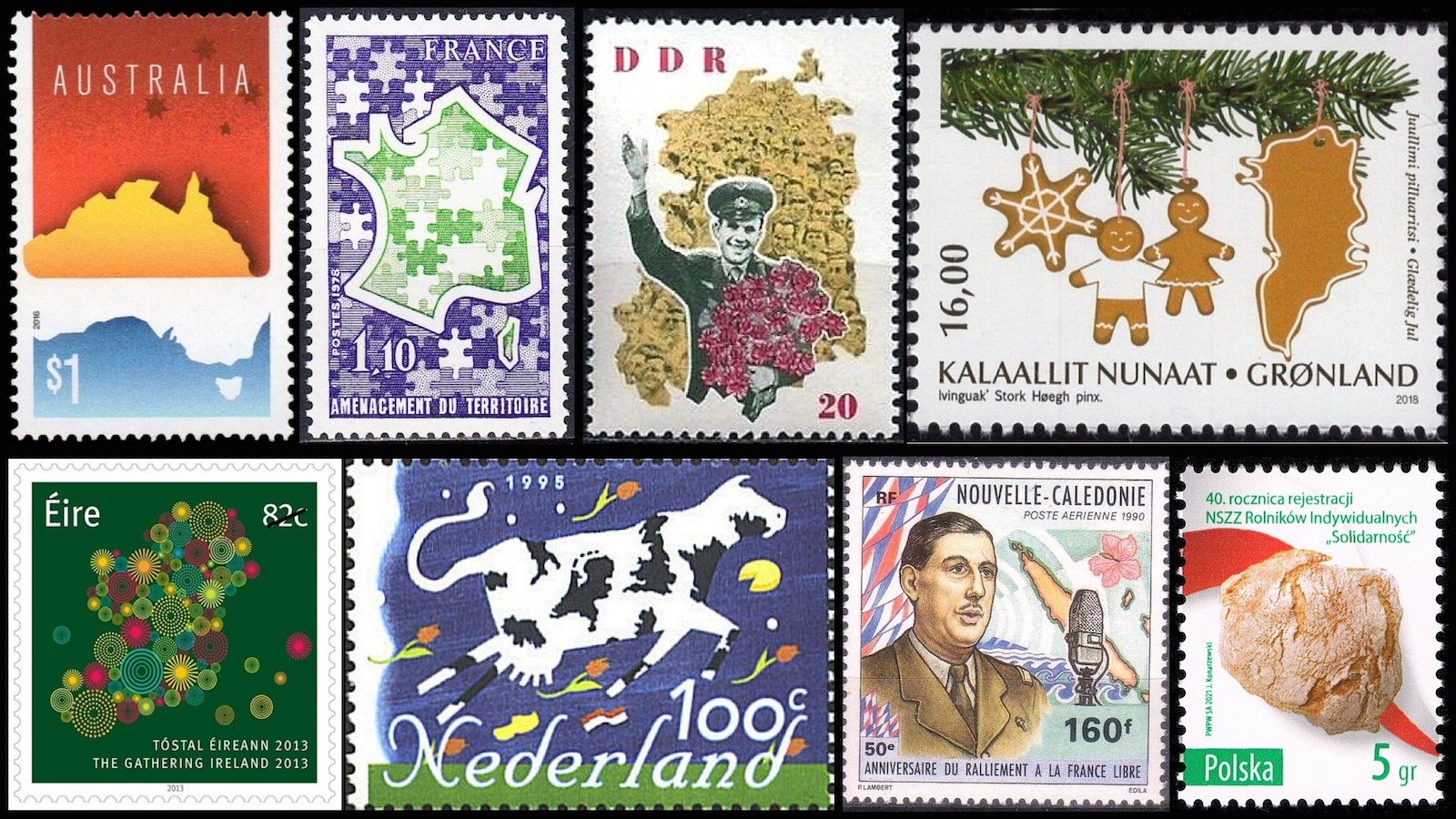 What's better than maps or stamps? Maps on stamps! - Big Think