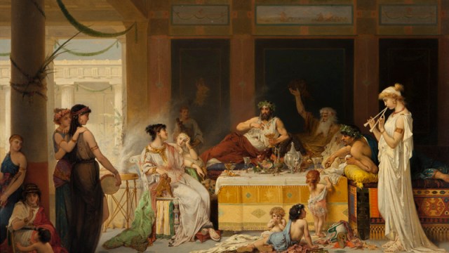 Roman Republic banquet