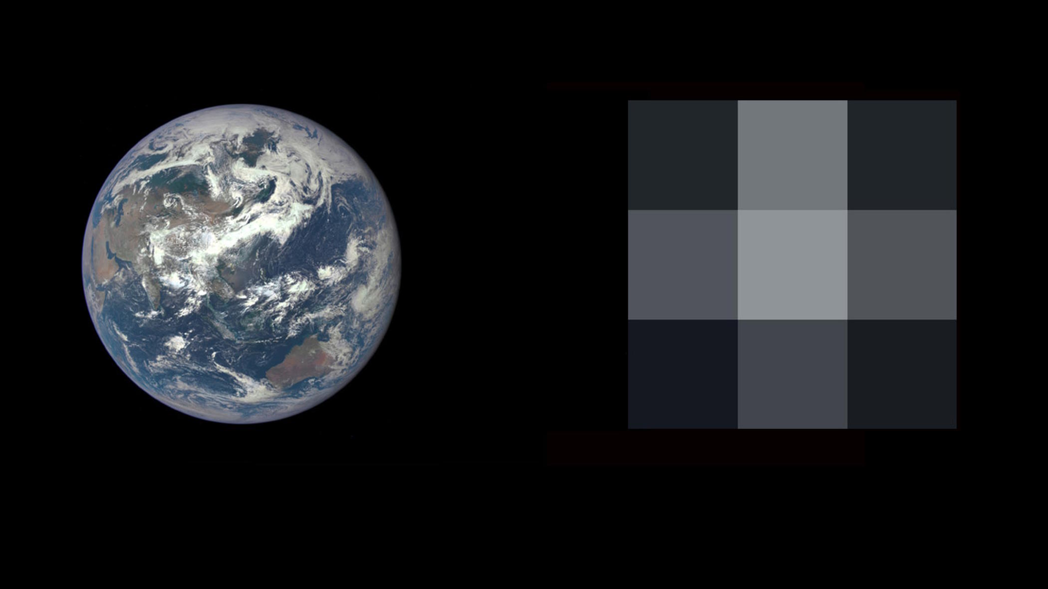 Earth exoplanet direct imaging degraded