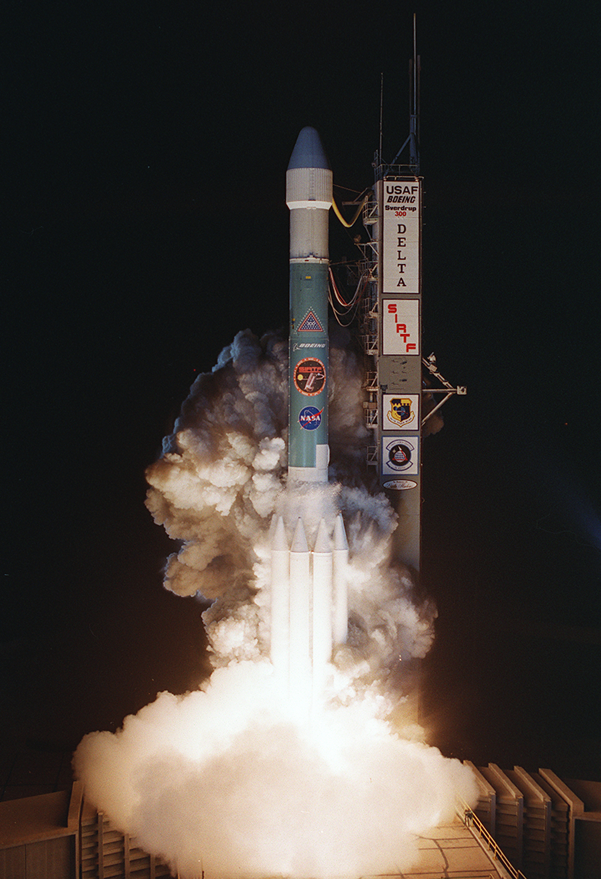 NASA 2003 launch spitzer sirtf