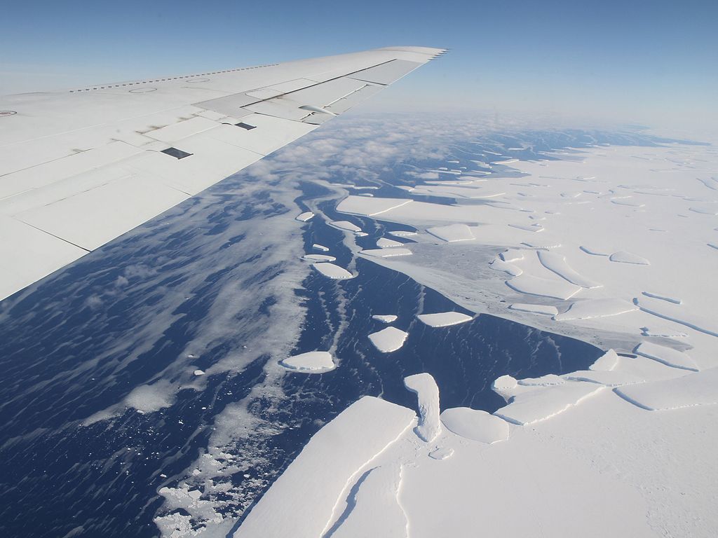 The fraying edge of the West Antarctic Ice Sheet.