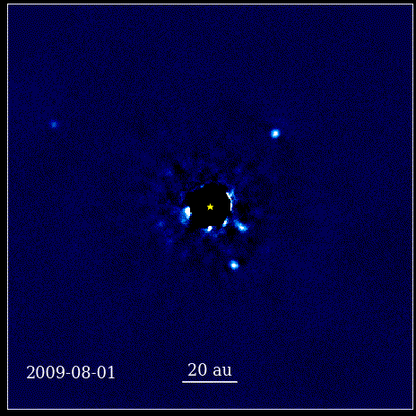 exoplanets in orbit direct image