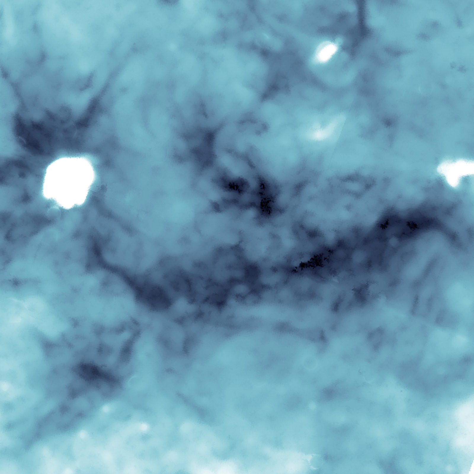 dense cloud matter spitzer infrared