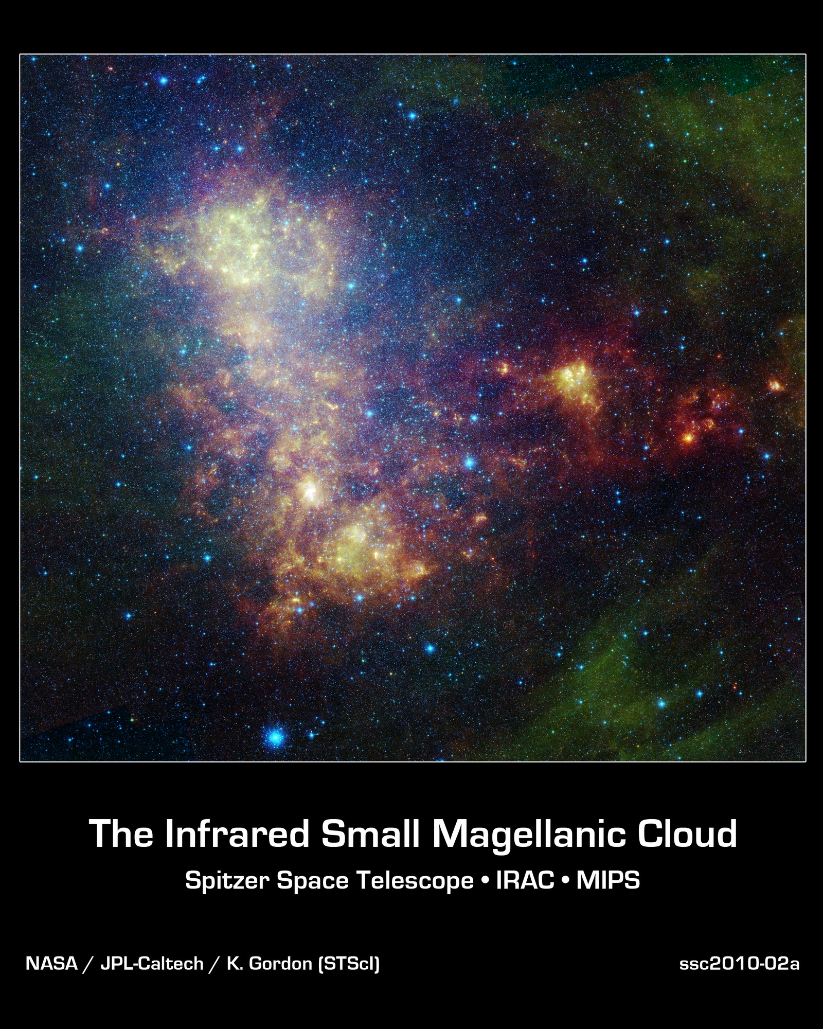 NASA infrared SMC spitzer small magellanic cloud