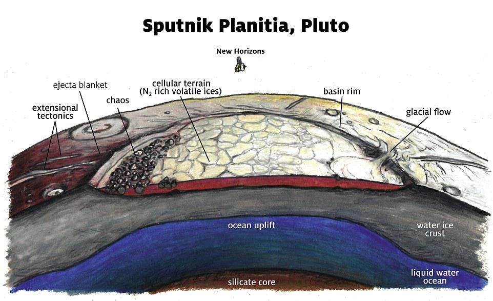 pluto subsurface ocean New Horizons