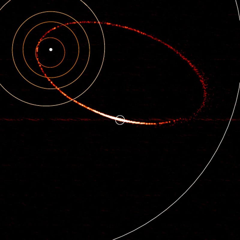 comet encke trail