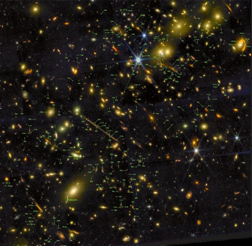 El Gordo cluster mosaic JWST