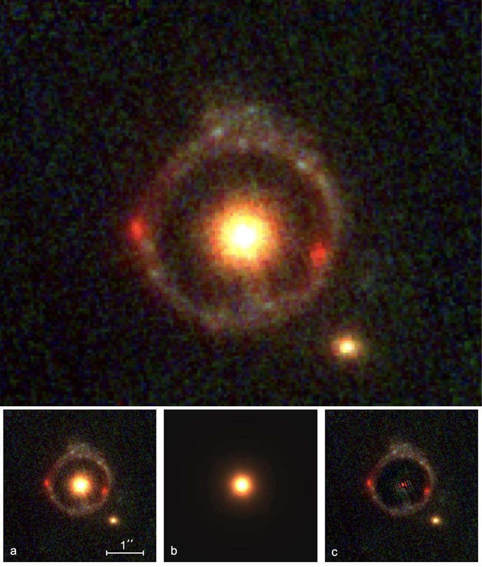 Anel de Einstein de lentes gravitacionais