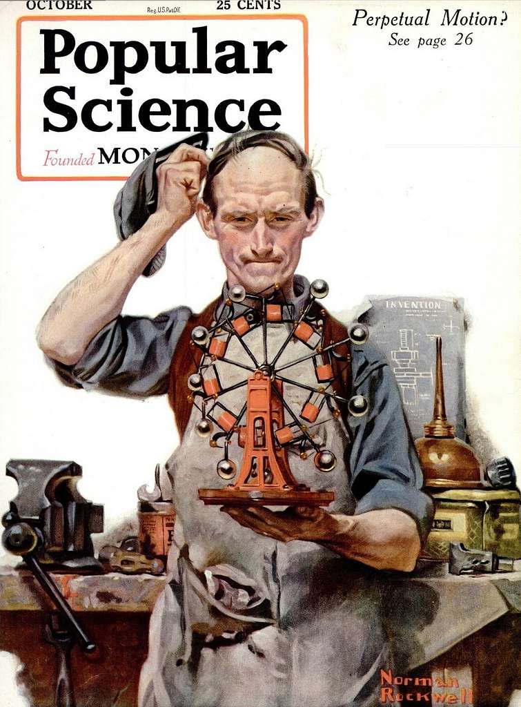 perpetual motion norman rockwell