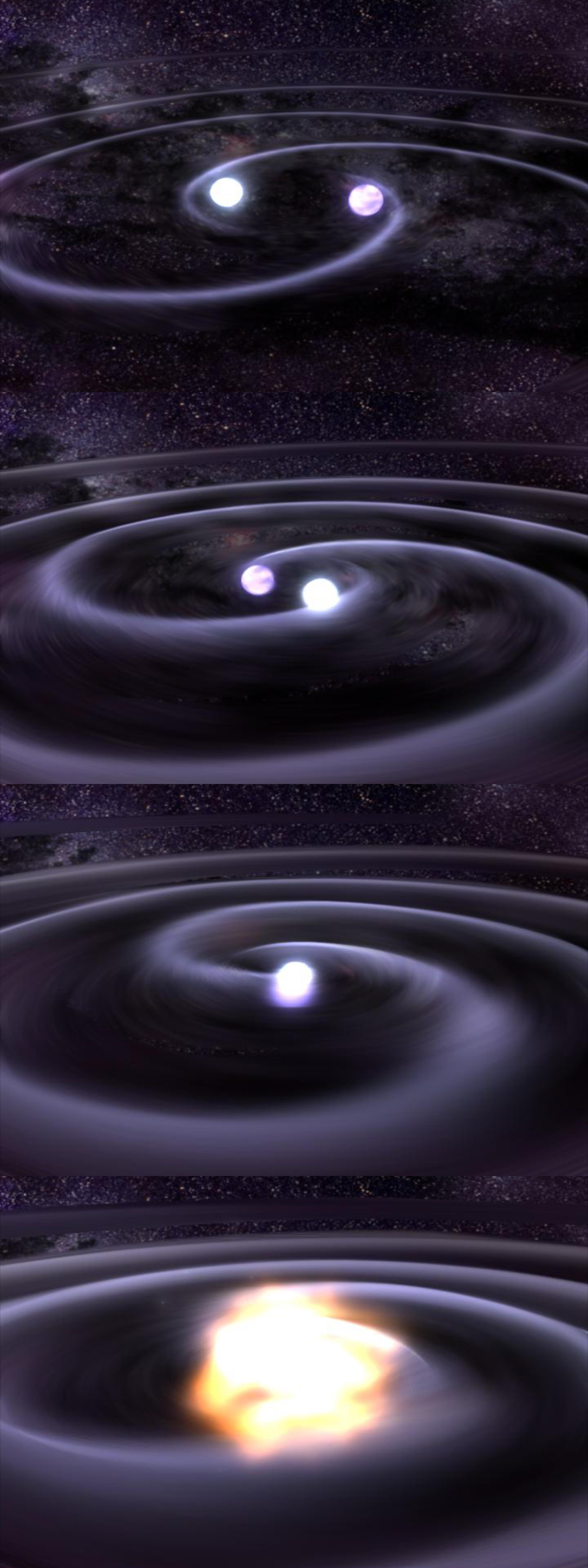 neutron star inspiral merge