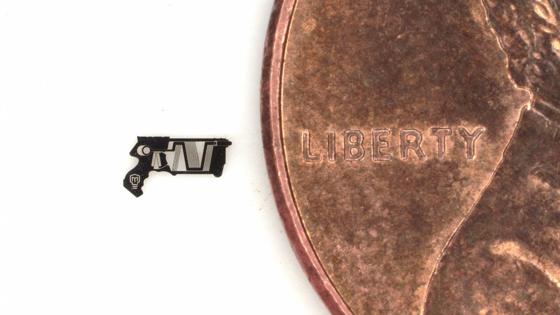 A small coin with the word liberty on it.