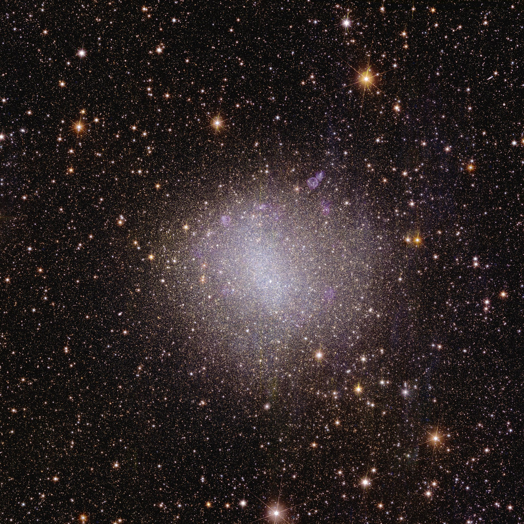 Irregular galaxy NGC 6822