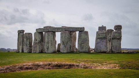 Stonehenge in england.