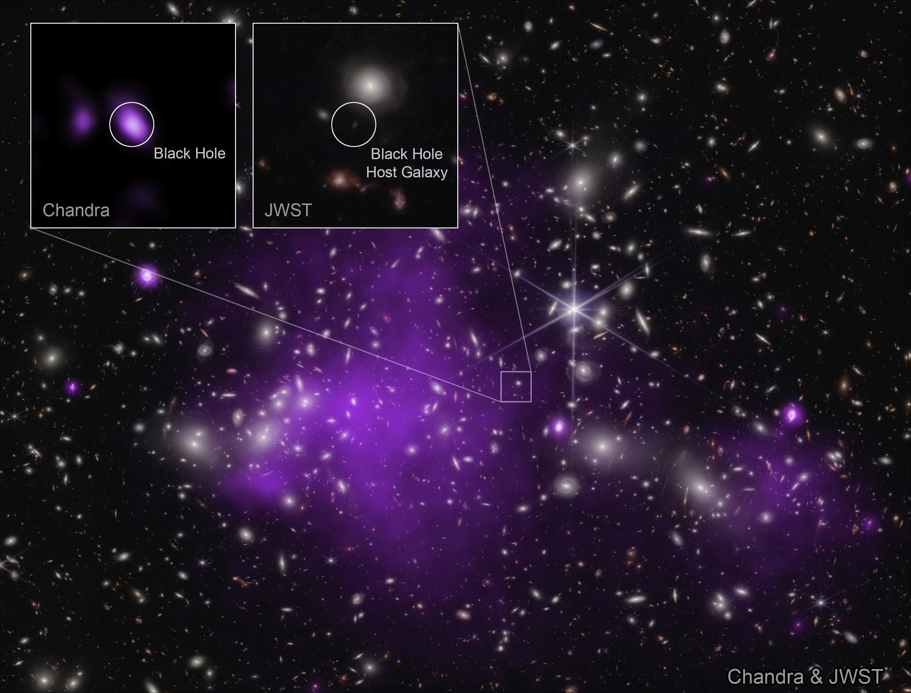 pandora cluster nircam chandra uhz1