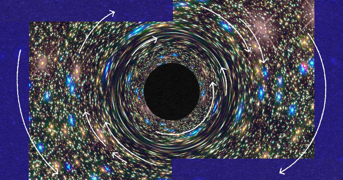 An ancient black hole challenges our view of the early universe