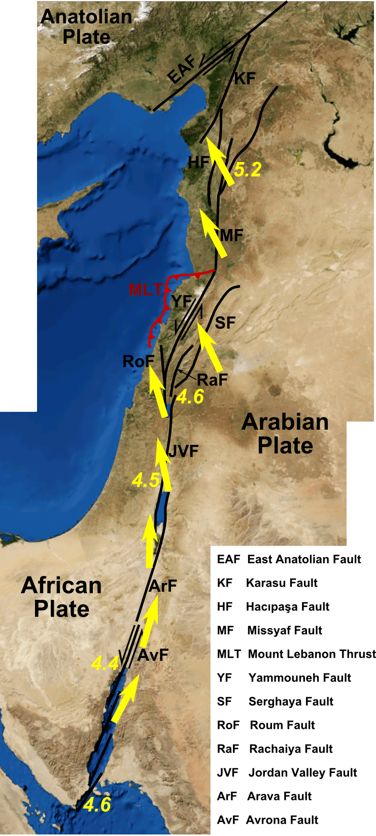 A map showing the location of the Israeli-Palestinian conflict in the Middle East.