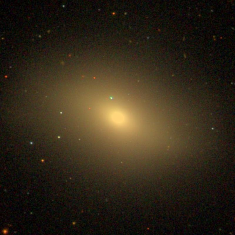 An image of a galaxy in the night sky.