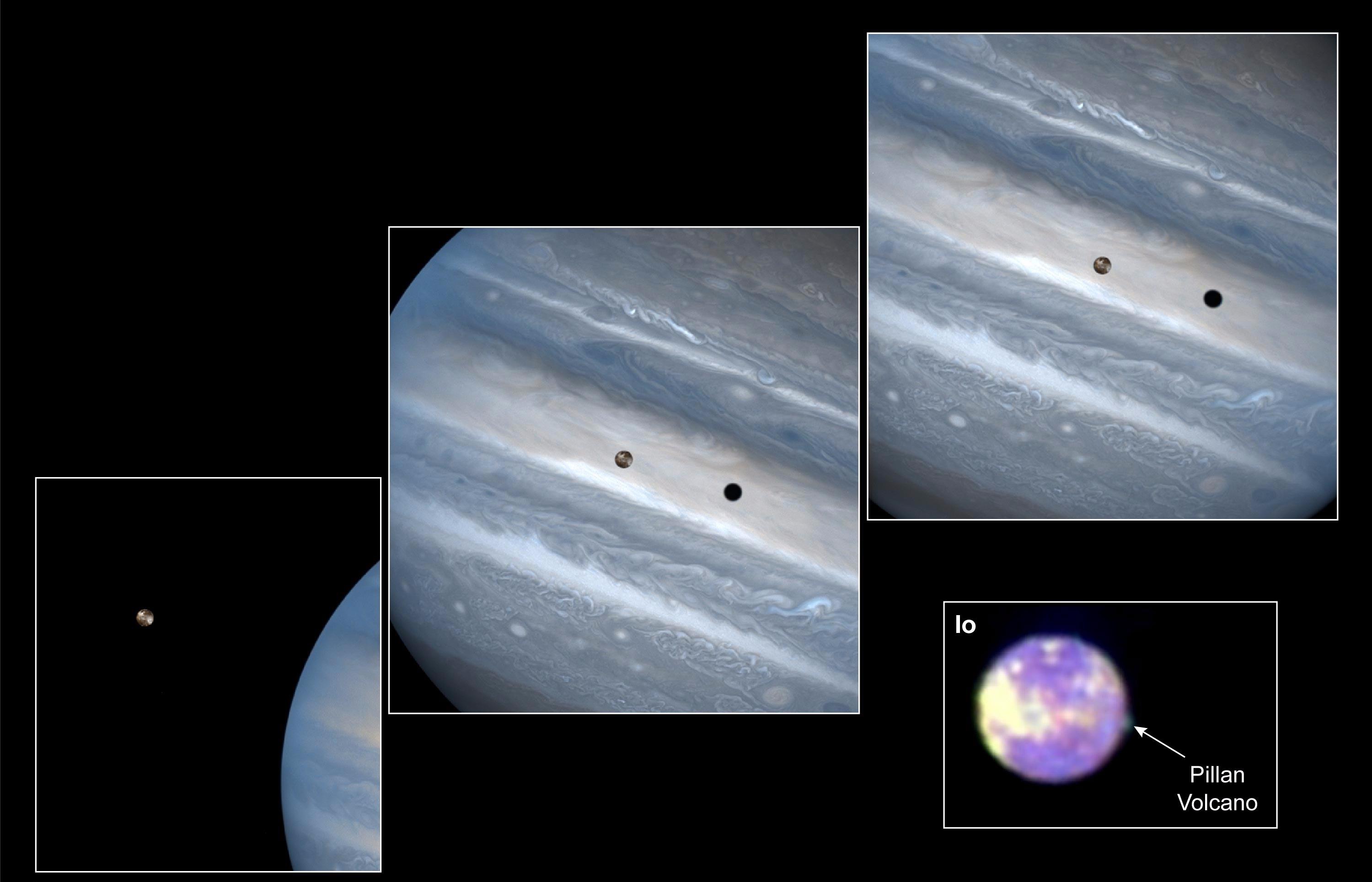 Nasa's jupiter spacecraft takes a closer look at jupiter's moon.