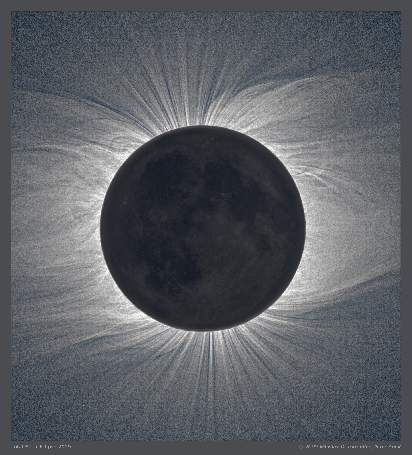 Total solar eclipse with corona visible around the moon's silhouette, mistakes in observation are rare.