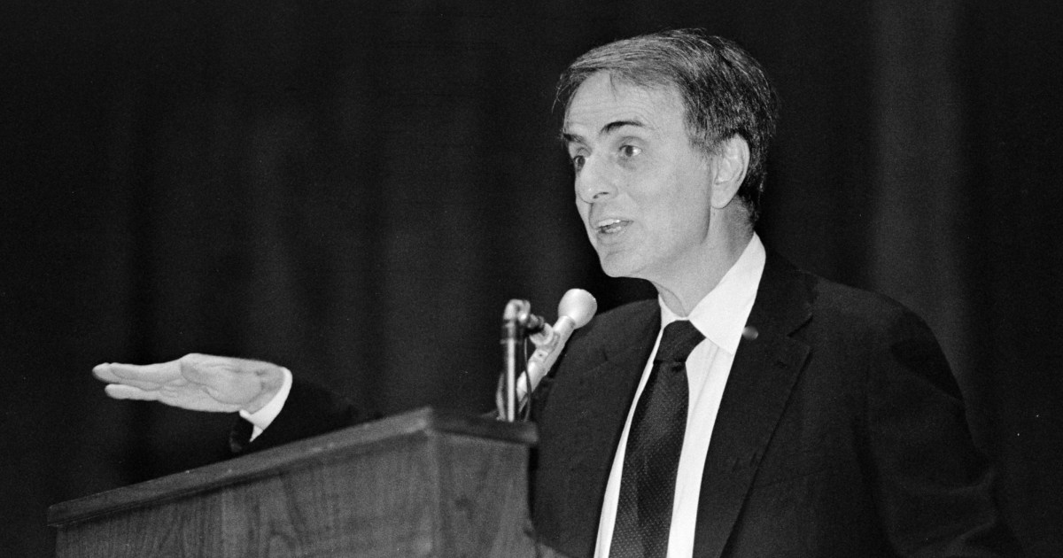  In Carl Sagan’s Death, an amazing life lesson